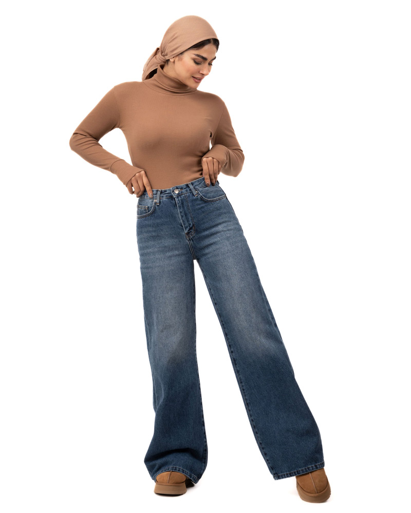 شلوار بگی جین مدل رستا