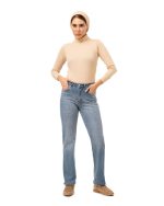 شلوار راسته جین مدل ثمین